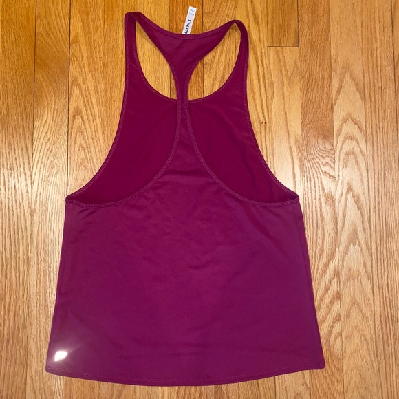 Magenta Razor-Back Fabletics Tank Top - Picture 2 of 2